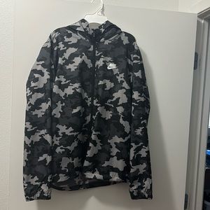 Nike Camo Windbreaker